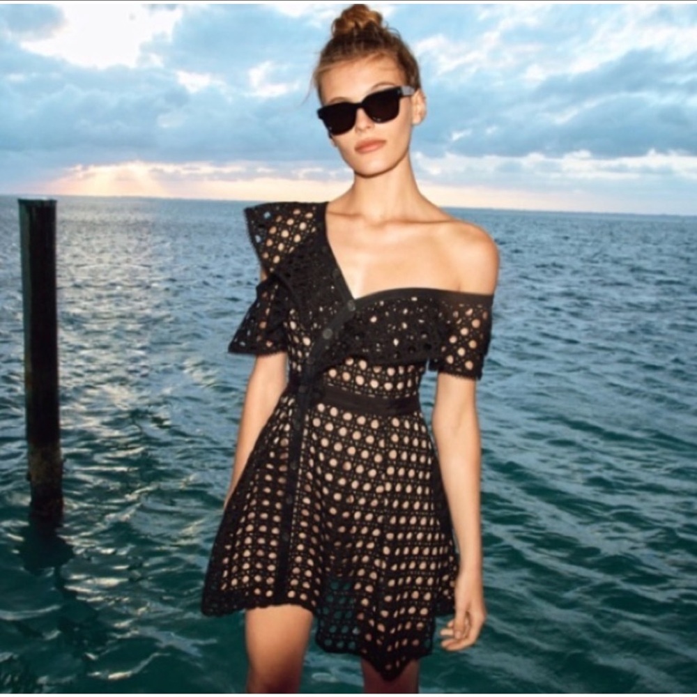 Self Portrait Black Dress